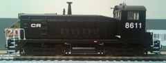 HO SCALE LIFELIKE PROTO 2000 EMD SW8 CONRAIL #8611 DCC & SOUND 920-41483