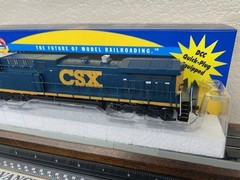 CSX TRANSPORATION – AC4400 ” CSX BLUE ” LOCO- DC/DCC ready – HO Scale -NEW OOP