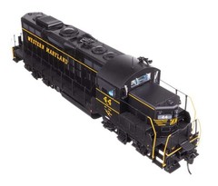 Walthers Proto Western Maryland GP9 #44 DCC Ready 920-49736 HO Scale
