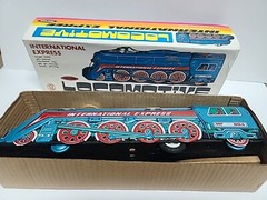 Vintage International Express Large Scale Friction Locomotive MF-804 w/ Box