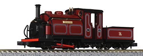 KATO/PECO OO-9 Small England Princess Red 51-201A Narrow Gauge Steam Y863385
