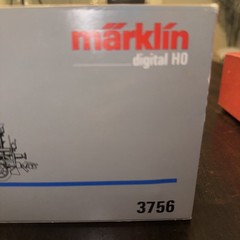 Märklin Digital H0 Locomotive 3756 in original packaging