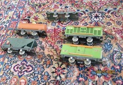 Vintage LIONEL PREWAR FREIGHT CAR SET 800 SERIES CARS 1927-1934 VERY NICE