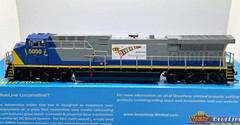 HO BROADWAY LIMITED 5057 GE AC6000 CSX 5000 DC DCC SOUND DIVERSITY SCHEME
