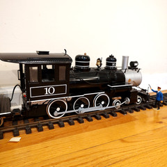 Bachmann 81096 G Scale White Pass 4-6-0 Steam Locomotive #10 & Tender READ AS IS
