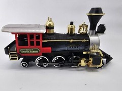 1986 Denver Express G-Scale Train – 4 Cars & Tracks – New Bright Untested