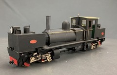 1:43 7MM On3 Backwoods Miniatures Brass 0-4-0+0-4-0T Garratt “K1″ RTR O3277