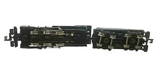 N Bachmann 50552 0-6-0 ATSF Loco & Slope Back Tender #3283 w/case (Tested)rapido