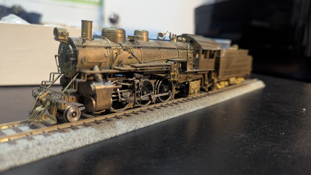HO Brass Balboa AT&SF / Santa Fe 1800 2-6-2 Prairie Steam Locomotive