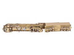 NJ Custom Brass ST-827H HO BRASS C&NW Class H 4-8-4 Steam Loco &Tender-Unpainted