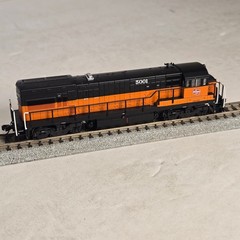 Atlas 40 012 012 N Scale Milwaukee Road GE U23B. Runs.