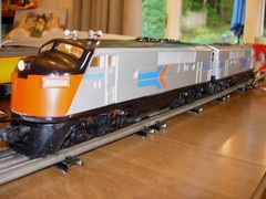 Lionel 6-8466 / 6-8467 O Gauge Amtrak F3 A-A Diesel Locomotives EX/Box TESTED A1