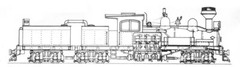 HO or HOn3 MDC ROUNDHOUSE 3 TRUCK SHAY LOCOMOTIVE KIT WISEMAN MODEL SERVICES