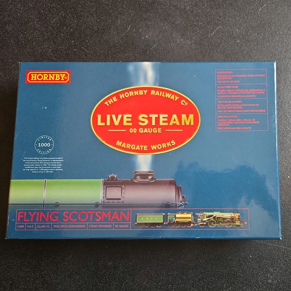 Rare double tender Hornby Live Steam Flying Scotsman Limited Edition