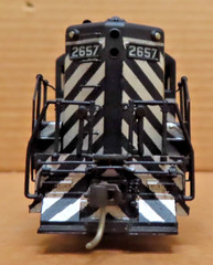 KTM EMD GP-7 SANTA FE #2657 BRASS HO SCALE