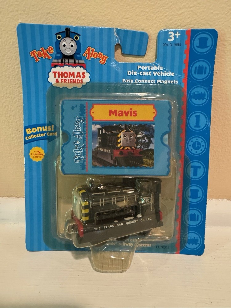 Thomas & Friends Take Along Mavis Die Cast Train 2005 Learning Curve NEW Sealed
