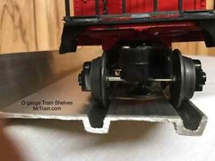 MrTrain O Scale/Gauge Model Train Shelf | 1 SHELF | 48 Inch | Includes Hardware