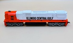Tyco Illinois Central Gulf Diesel Locomotive 1102 HO Scale Model Train Untested