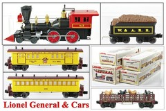 Lionel 6-8701 W&ARR 0-4-0 General Steam Loco & 3-Cars 1977 C9
