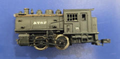 Bachmann N Gauge ATSF Dockside Switcher 0-4-0 #98 Vintage Model Train
