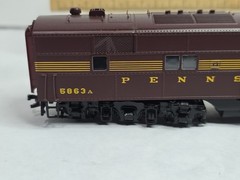 As Is Proto 2000 HO Scale PRR 5863 E7 Diesel Loco Gear Problem