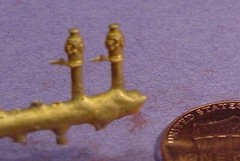 HO/HOn3 BRASS STEAM LOCOMOTIVE MARKER LAMPS WISEMAN MODELS BACK SHOP HBS091