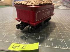Lionel Train The General 8005 ATSF TENDER (from James Gang Set) EXCELLENT LOT E