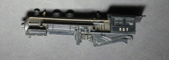 Ho Japaneese steam locomotive 0-6-2 shell 327