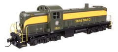 10718 Walthers Mainline HO Alco RSC2 – Standard DC Seaboard #1521