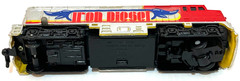 Vintage Iron Diesel Locomotive Train Toy State Industries Railroad