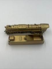 Ho Scale brass engine & caboose- Pennsylvania J-1 2-10-4 Westside Model Company