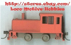 Funaro F&C CAT CATERPILLAR Diesel YARD Switcher Standard Gauge HO 1-PIECE Shell