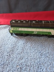 Life Like HO Scale Burlington Northern Diesel Locomotive No. 9987