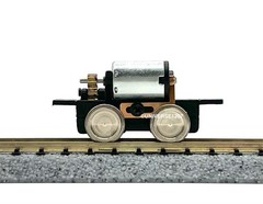 N/HOn30/HOe/009 Gauge 0-4-0 Locomotive Power Drive Chassis 15mm/7mm H0e Engine