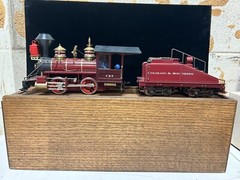 Delton 2212 0-4-0 ser,#022 Colorado & Southern G Brass Steam Engine