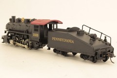 Bachmann HO Scale Pennsylvania PRR #3233 0-6-0 DC Powered w/Smoke Tested✓