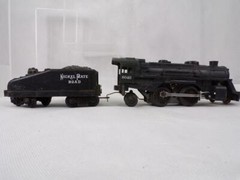 c1970s Lionel 2-4-2 steam locomotive and tender O gauge – Nickel Plate Road N4