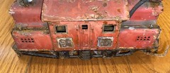**PARTS** Antique Ives Prewar O Gauge #3252 Electric Locomotive With Brass Trim