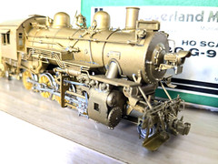 L@@K! OVERLAND ROK-AM BRASS C&O CLASS G-9 2-8-0 HO *CAN MOTOR *RUNS G@@D!