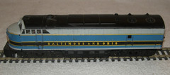 AHM/Tempo HO Scale Baltimore and Ohio F9 Diesel Locomotive Tested and Working