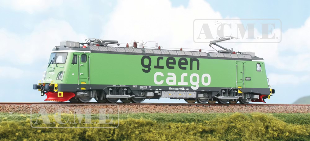 Acme 69207 Mb 4010 Green Cargo Transmontana Third Series, Sweden. Dcc Sound