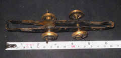 O Scale Brass 4-Wheel Frame & 42″ Drivers for Restoration