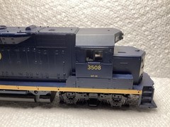 Athearn HO Baltimore & Ohio #3508 GP-35 Lighted Diesel Engine Runs Great Nice
