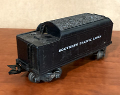 Marx Rail Road Locomotive #666 & Southern Pacific Lines Coal Car