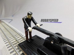 MTH RAILKING HALLOWEEN (BLACK) OPERATING HAND CAR MOW railroad 30-5242 NEW