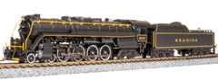 BROADWAY LIMITED 7403 N READING T1 4-8-4 EXCURSION 2100 PARAGON4 SOUND SMOKE