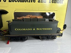 Aristocraft G Scale 2-8-0 C-16 Colorado And Southern Steam Locomotive #80208