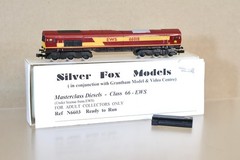 GRAHAM FARISH SILVER FOX MODEL REPAIR KIT BUILT EWS CLASS 66 LOCOMOTIVE 66018 on