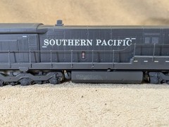 ALCO Models HO Brass D-137 G.E. U-33C Diesel Locomotive Southern Pacific #8600