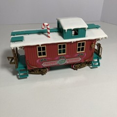 New Bright Logger Bears Express Holiday Train Christmas Caboose Car